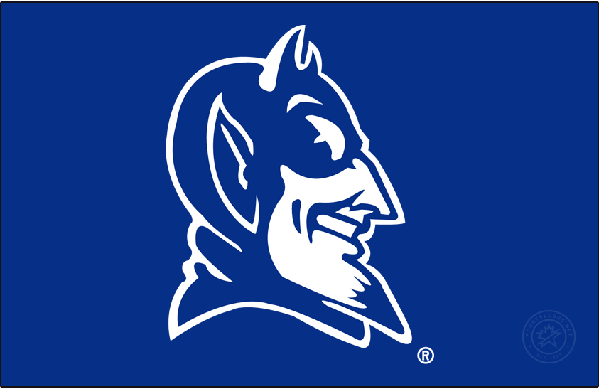 Duke Blue Devils 1981-Pres Alt on Dark Logo v2 diy iron on heat transfer